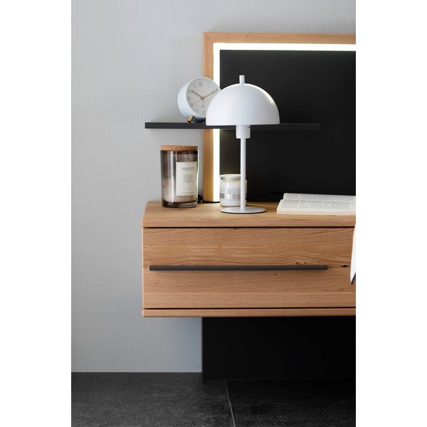 Veioză albă cu abajur din metal (înălțime 33,5 cm) Kia – Fischer & Honsel-image-1
