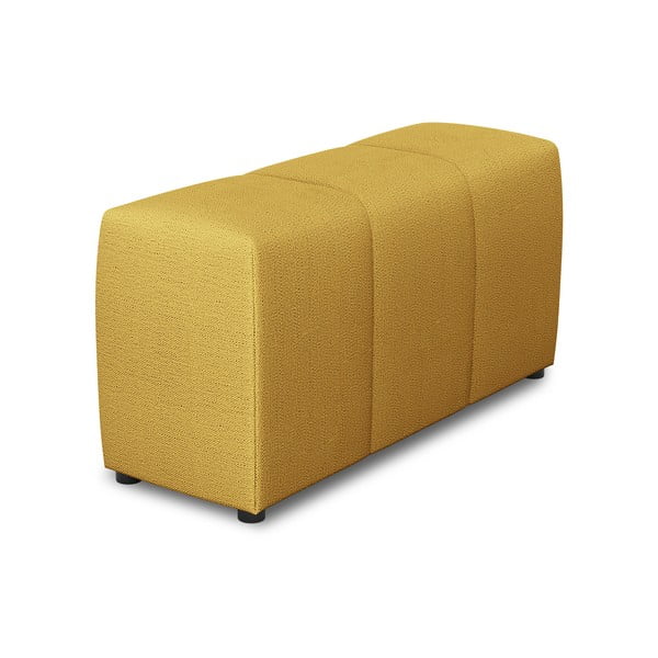 Cotieră pentru canapea modulară galbenă Rome - Cosmopolitan Design