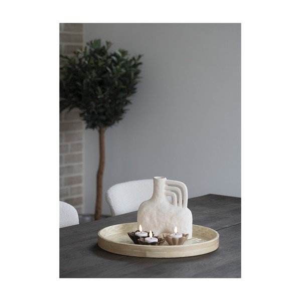 Vază crem din ceramică (înălțime 19,5 cm) – House Nordic-image-2