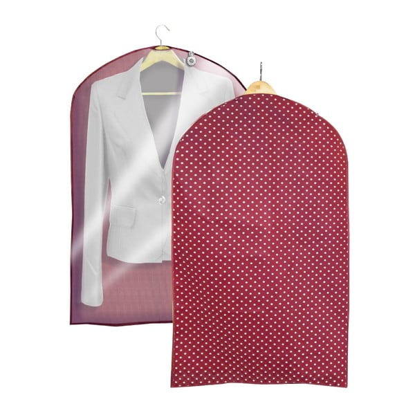 Husă pentru haine Ordinett Dots, 100 cm