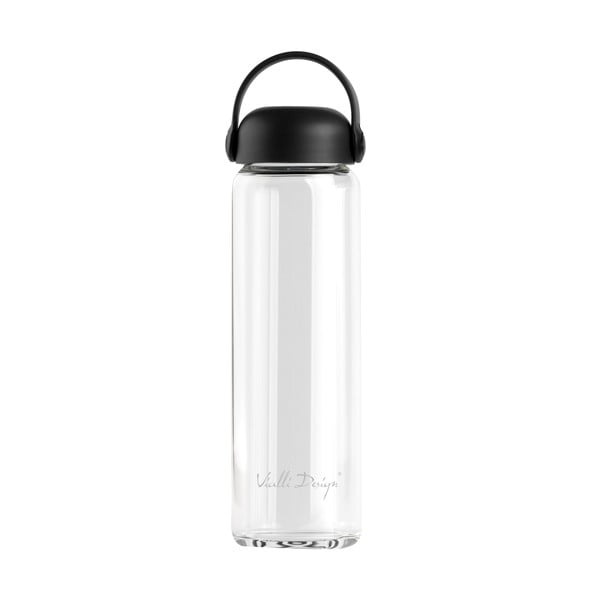 Sticlă neagră din sticlă 540 ml Fuori – Vialli Design