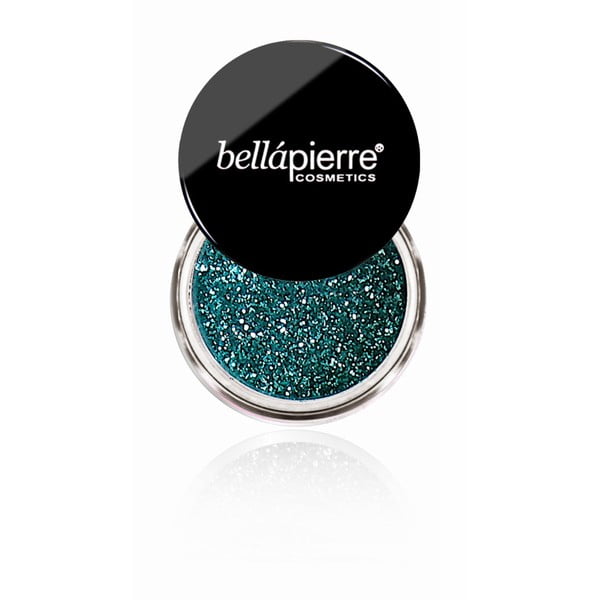 Fard pentru ochi și corp Bellapierre Glitter Turquoise