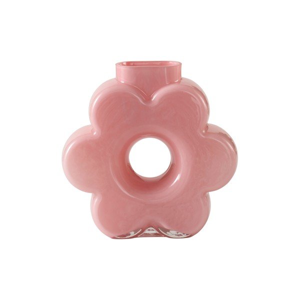 Vază roz (înălțime 22 cm) Blomstra – Jotex-image-2