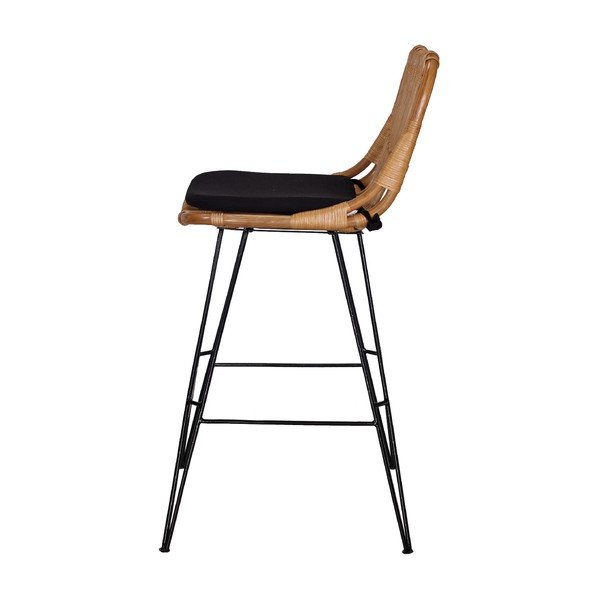 Scaun de bar din ratan WOOX LIVING Ratta-image-3