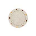 Covor pentru copii bej lavabil/țesut manual din bumbac ø140 cm Chanterelle – Lorena Canals