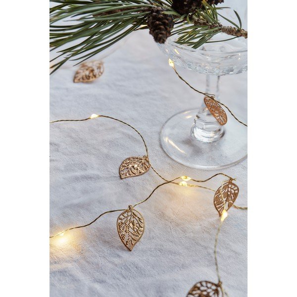 Ghirlandă luminoasă număr becuri 20 buc. cu baterii lungime 200 cm Marlin Leaf – Sirius