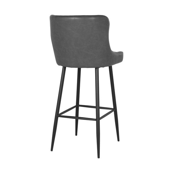 Scaun de bar gri închis 105 cm Dallas – House Nordic-image-3