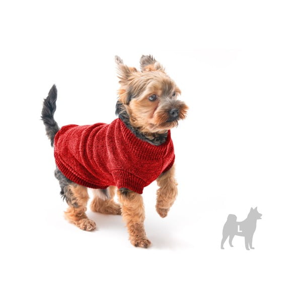 Pulover pentru câini Marendog Trip, mărime L, roșu