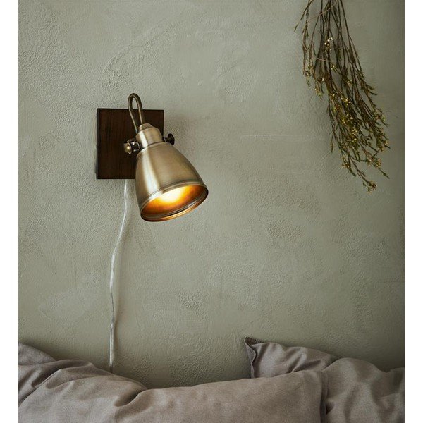 Aplică Markslöjd Native, înălțime 18,5 cm, maro-image-2