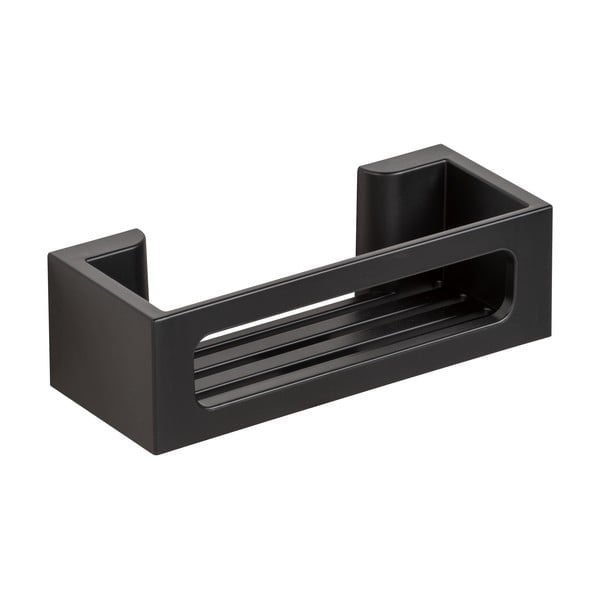 Raft pentru baie negru autoadeziv din plastic Bralia – Wenko-image-2