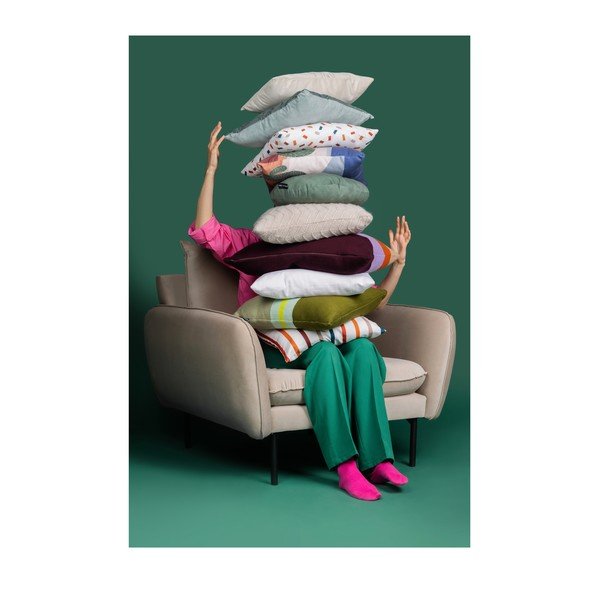 Fotoliu din catifea Cosmopolitan Design Vienna, bej-image-1