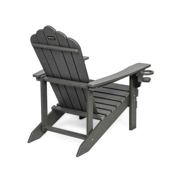 Fotoliu de grădină gri din plastic Adirondack – Bonami Selection-image-4