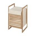 Coș de rufe din lemn de salcâm Wenko Acina