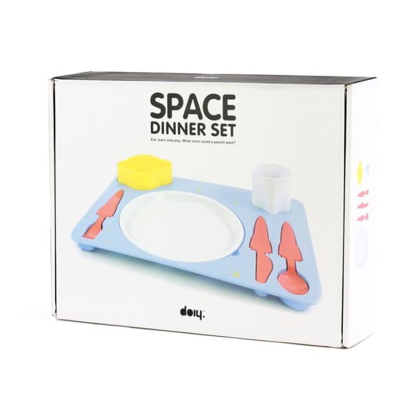 Set farfurie și tacâmuri Space Dinner-image-3