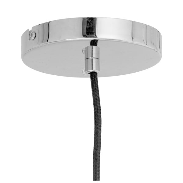 Lustră albă cu abajur textil ø 21 cm Pica – Bloomingville-image-2