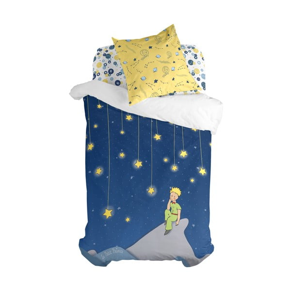 Lenjerie de pat pentru copii din bumbac pentru pat de o persoană 140x200 cm La nuit – Mr. Fox