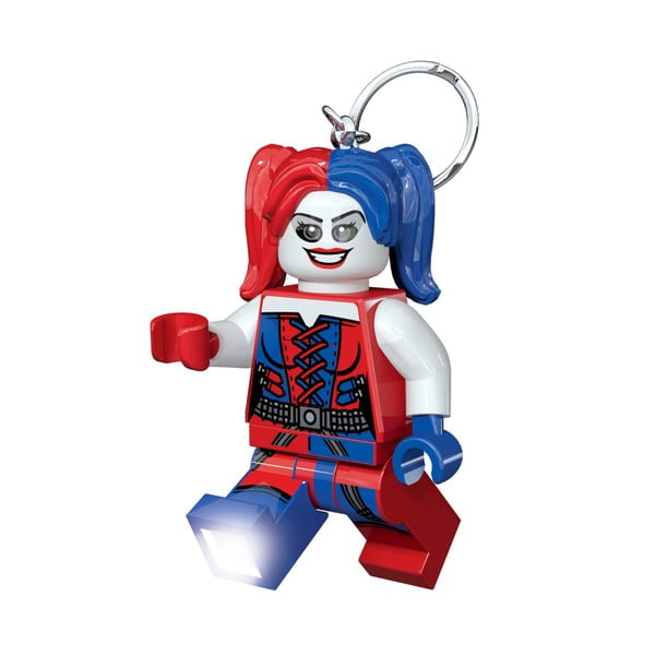 Breloc cu LED LEGO® DC Super Heroes Harley Quinn