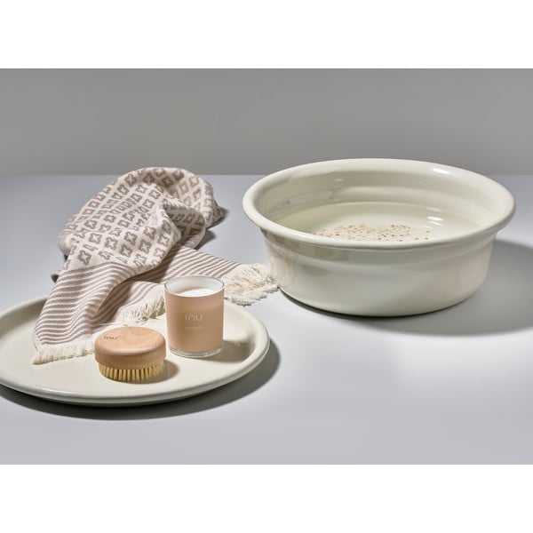 Vas smălțuit pentru îngrijirea tălpilor Zone Inu, 6 l, bej-image-4