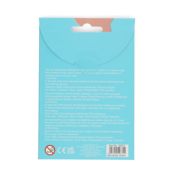 Set creativ Sunny Sausage Dog – Nail stickers – Rex London-image-3