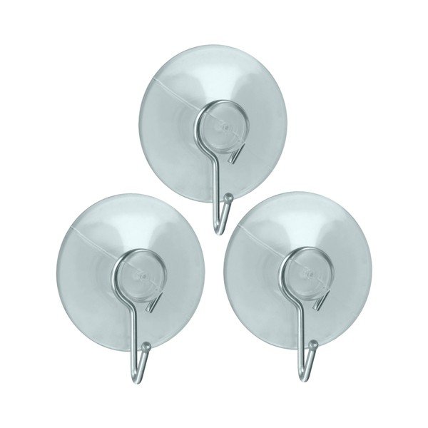 Cârlige 3 buc. autoadezive din plastic – Metaltex-image-1