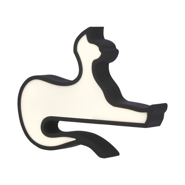 Veioză pentru copii neagră Cat – Candellux Lighting-image-3