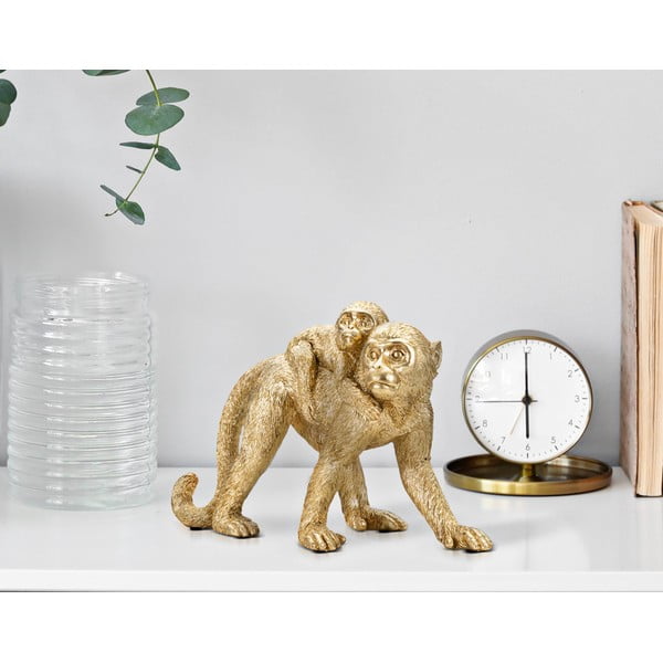 Statuetă din polirășină (înălțime 18,5 cm) Monkey Mom – Mauro Ferretti-image-1