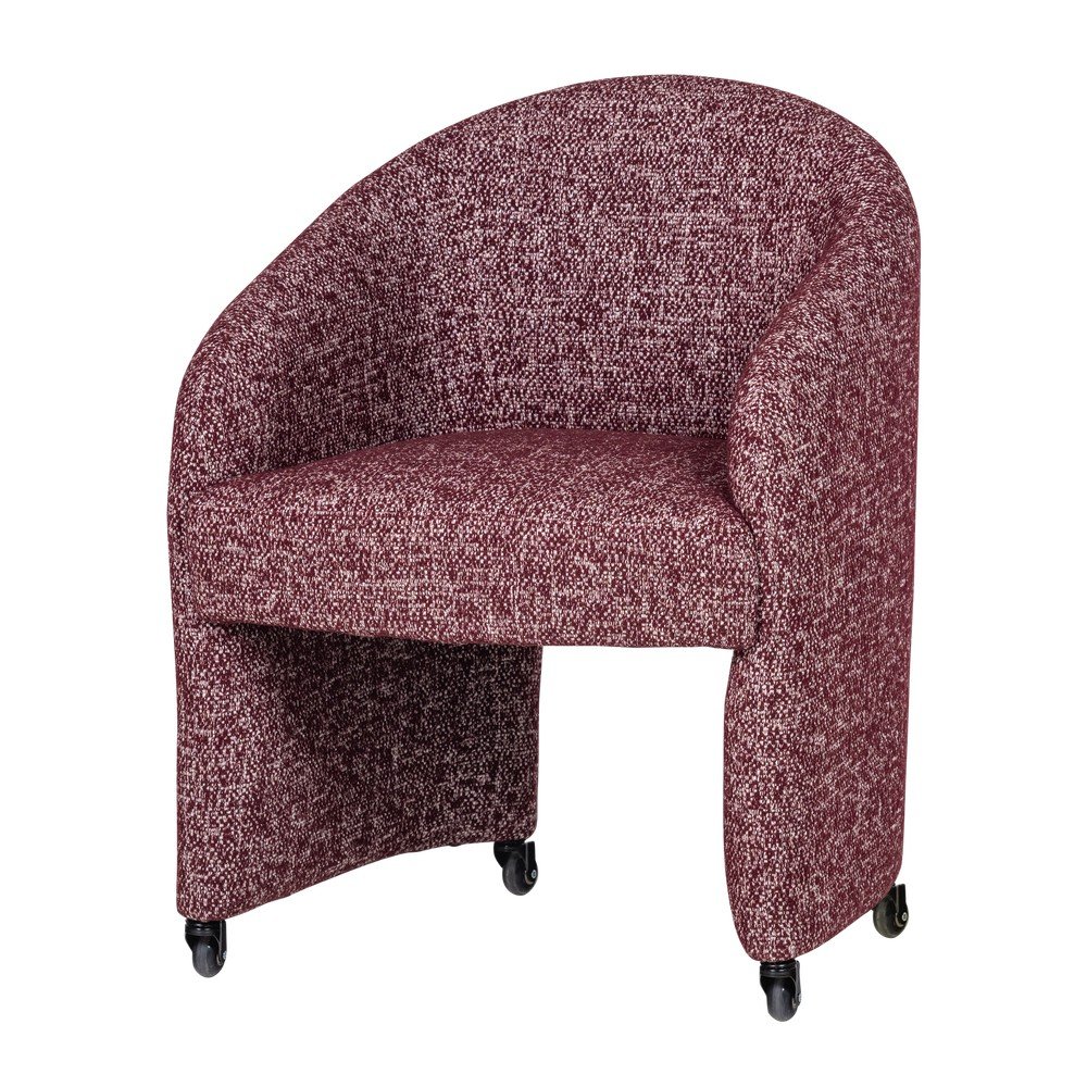 Scaun de birou burgundy tapiÈu009Bat Cordo âu0080WOOOD