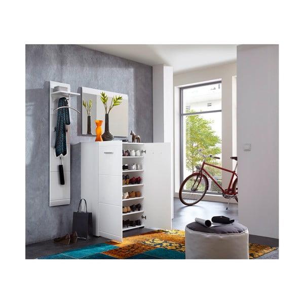 Cuier de perete alb cu raft Adana – Germania-image-2