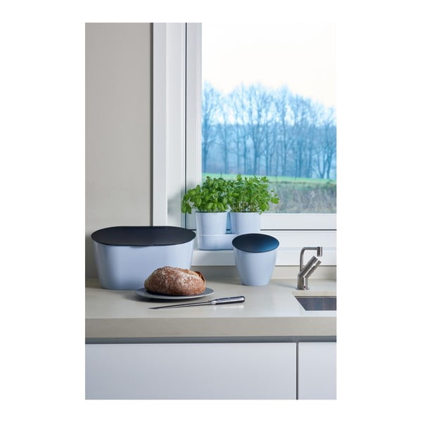 Coș de gunoi pentru blat bucătărie Mepal Calypso, negru-image-1