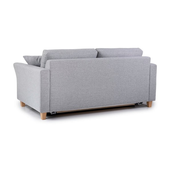 Canapea gri extensibilă 190 cm Sonia - Scandic-image-3