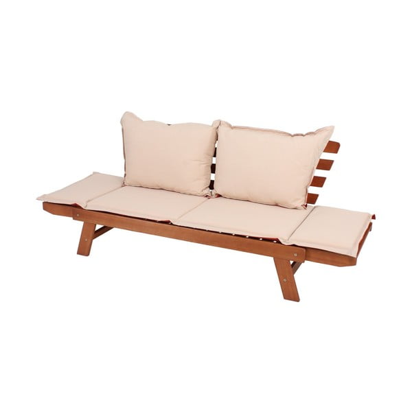 Bancă de grădină din lemn de eucalipt Garden Pleasure Fortuna-image-2