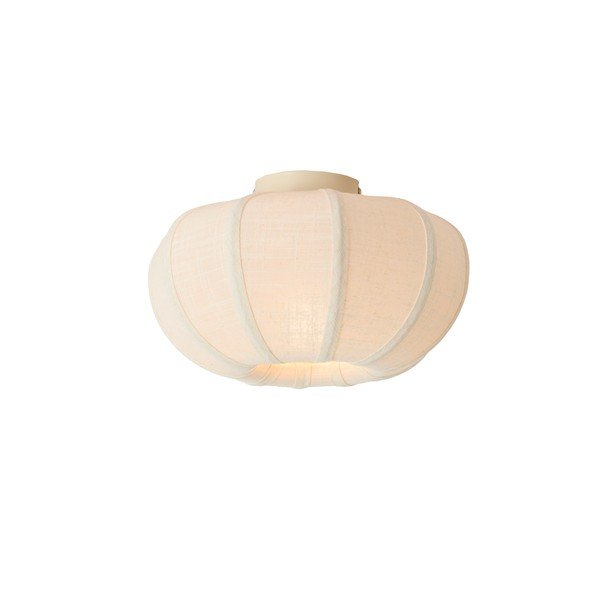 Plafonieră crem cu abajur textil ø 30 cm Zosia – Light & Living-image-1