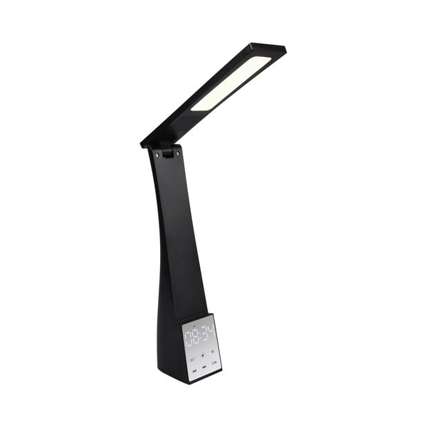 Veioză negru-mat LED cu temporizator (înălțime 45 cm) Linus – Trio-image-3