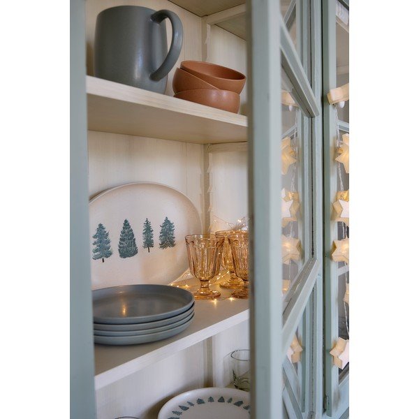 Tavă din gresie ceramică 26x41 cm  cu model de Crăciun Pacifica Christmas Tree – Casafina-image-2