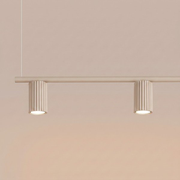 Lustră taupe din aluminiu Gleam – Sollux-image-2
