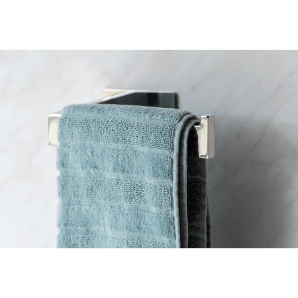 Suport pentru prosoape autoadeziv din oțel inoxidabil argintiu  Genova - Wenko-image-3