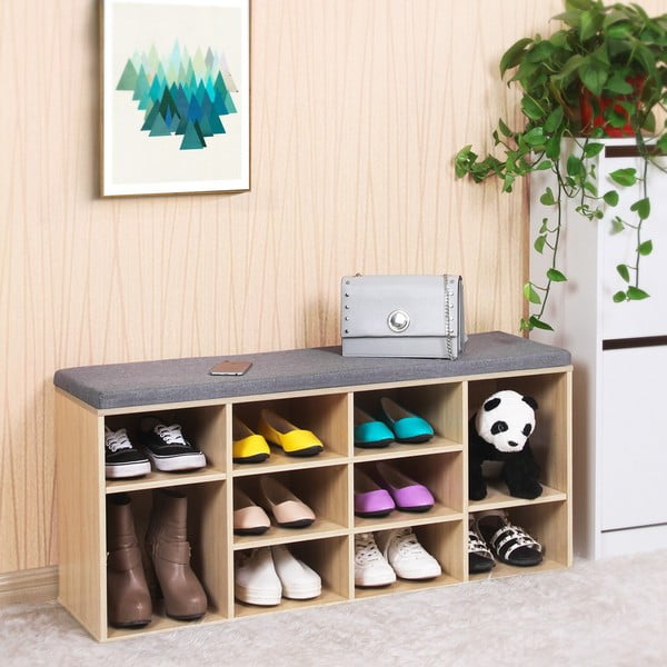 Suport pentru pantofi cu 10 compartimente Songmics-image-1