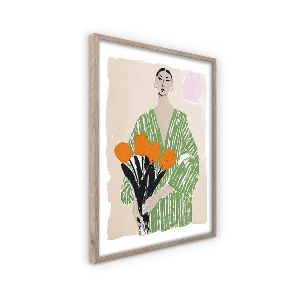 Tablou cu ramă imprimat 50x70 cm Stella – Styler-image-3