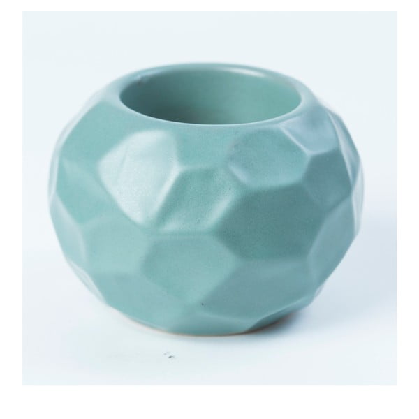 Sfeșnic din ceramică Speedtsberg Sira, albastru 