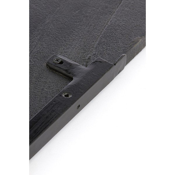 Raft negru din lemn  de mango 110 cm Ginosa – Light & Living-image-3