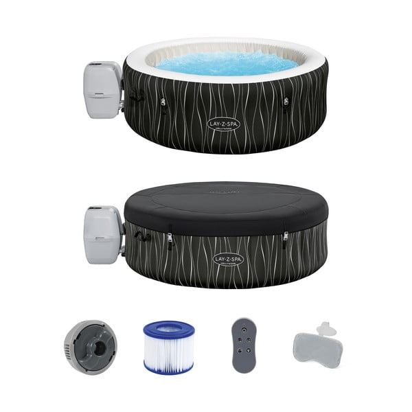 Jacuzzi gonflabil ø 196 cm adâncime 66 cm pentru 6 persoane Lay-Z-Spa – Bestway-image-3
