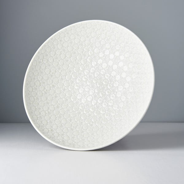 Bol servire din ceramică MIJ Star, ø 28 cm, alb-image-3