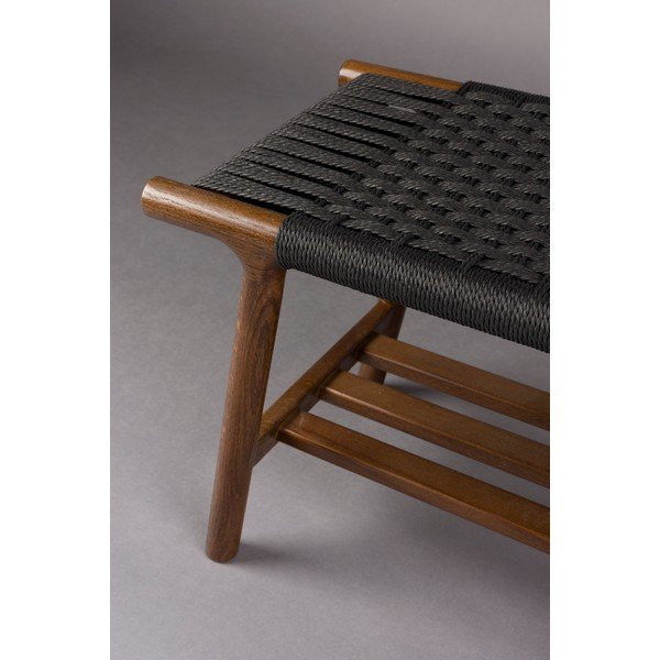 Bancă în culoare naturală închisă din lemn masiv Kintaro – Dutchbone-image-1