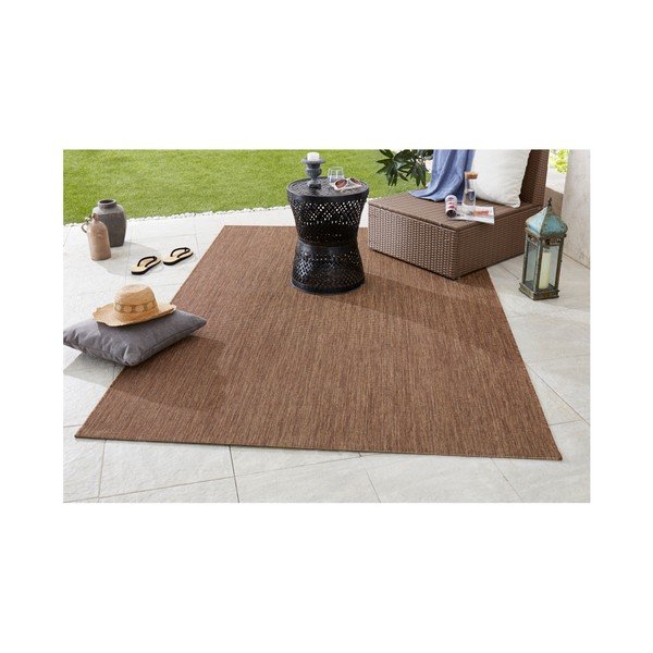Covor adecvat interior/exterior Bougari Match, 200 x 290 cm, maro-image-1