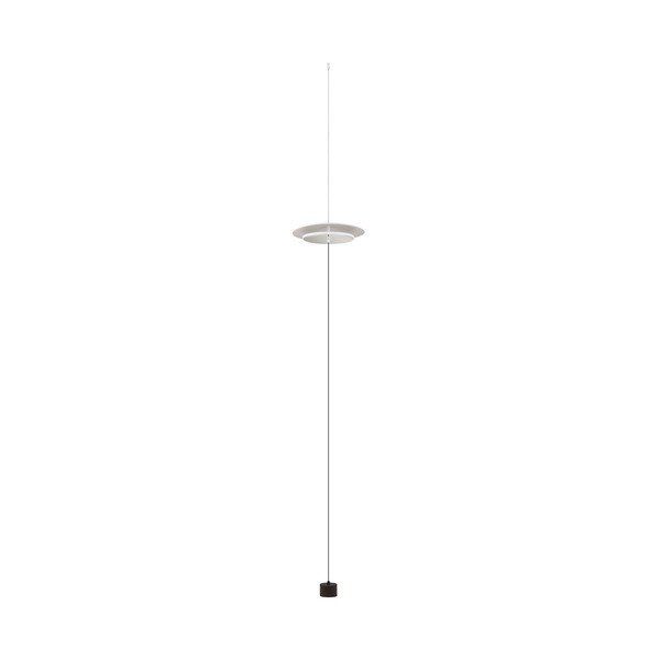Lampadar alb mat LED cu intensitate reglabilă din aluminiu (înălțime 370 cm) Olos – Nova Luce