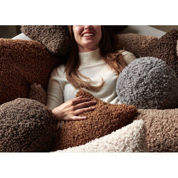 Pernă decorativă din pluș ø 26 cm Teddy – Blomus-image-2