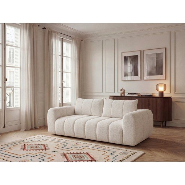 Canapea bej 242 cm Nesty – Bobochic Paris-image-1