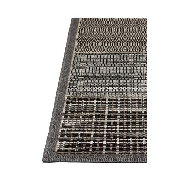Covor foarte rezistent, potrivit pentru exterior Floorita Quadrotta, 133 x 190 cm, gri-image-3