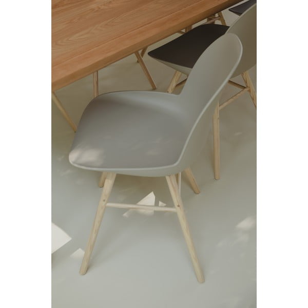 Scaune de dining bej 2 buc. Albert – Zuiver-image-2