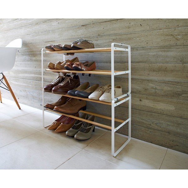Suport pentru pantofi Yamazaki Shoe Rack 2, alb-image-1